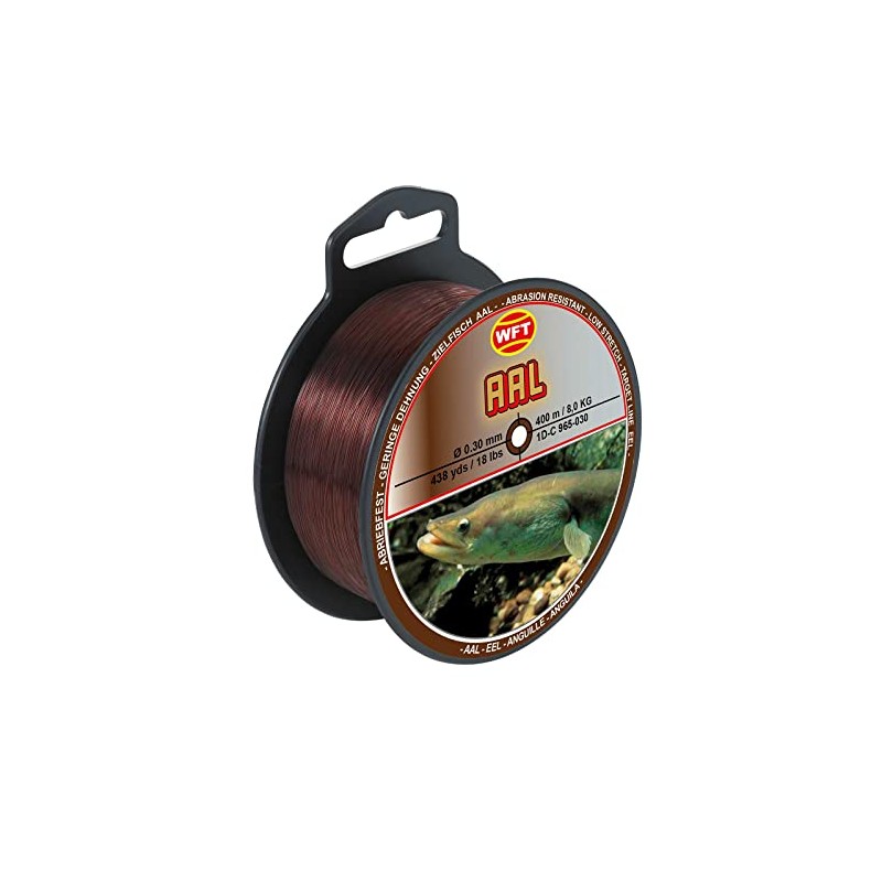 WFT Fish Eel 300 m 0.35 mm 10,3kg Brown For