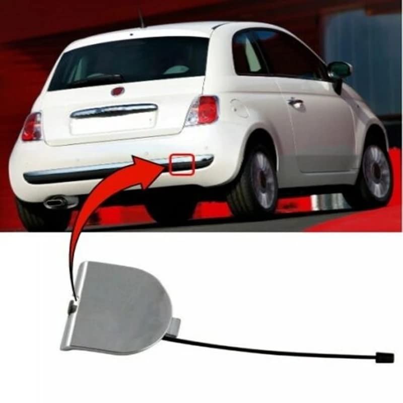 car passion Chrome Tow Bar Cover Cap 500 Rear Tow