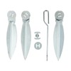 22-1/2-Inch One-Touch Cleaning System Kit Fits for Weber 22 Inch