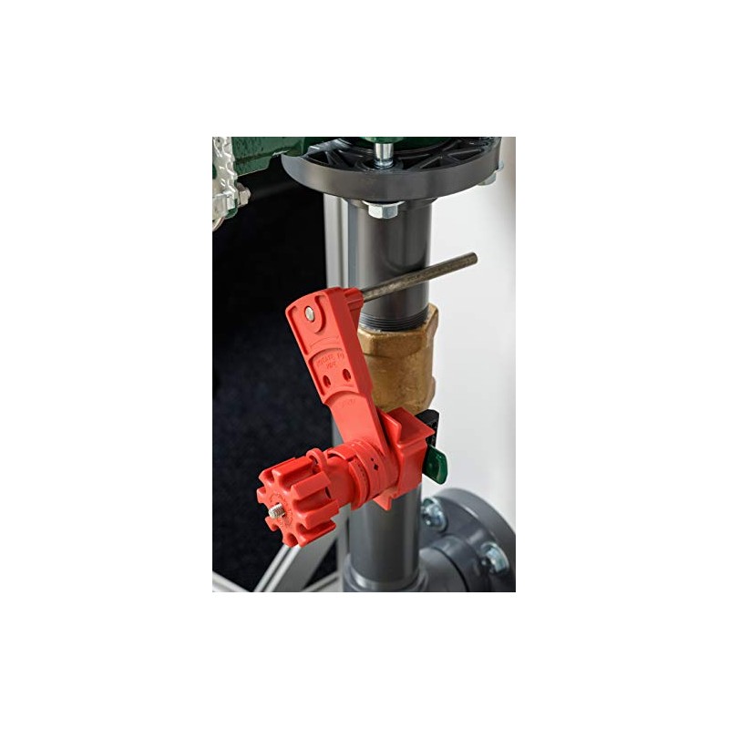 Brady Universal Valve Lockout with Blocking Arm, Small, for Handles