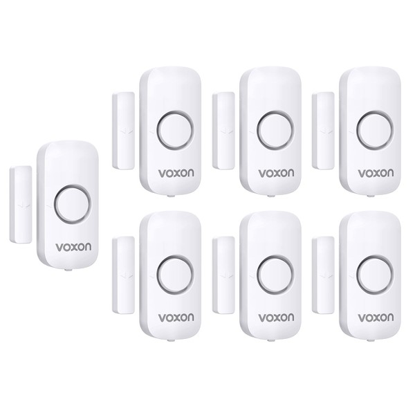 VOXON wireless Door and Window Alarm Sensor 7 Pack 2