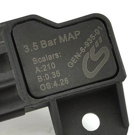 CORKSPORT 2007-2013 Mazdaspeed 3, 2006-2007 Mazdaspeed 6, Turbo CX7 - MZR DISI Engine - Mazda Direct OEM Fit - 3.5 Bar Manifold Absolute Pressure Sensor MAP - Black (GEN-6-935-10)