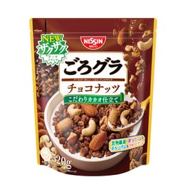 GoroGura Nissin Cisco Chocolate Nuts, 11.6 oz (320 g)