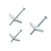 Sutemribor 1/8 Inch, 3/16 Inch, 1/4 Inch Toggle Bolt and