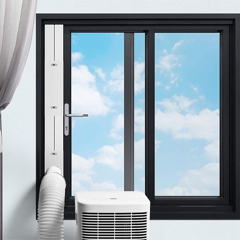 Kerykwan Portable Air Conditioner Window Vent Kit with 5.9” Exhaust