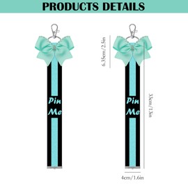 2 Stück Cheer-Pin-Gurt, Schlüsselanhänger, Pin-Me-Band für Rucksack, Glitzer, Cheerleader-Geschenke, Schleifenhalter, Strasssteine, Sportzubehör für Frauen, Teenager, Mädchen, Tasche, Rucksack