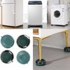Syiyunran Washing Machine Anti-Shock Feet - Green, 1 Set (4