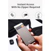 zepirion Pop Up Wallet, Slim Minimalist Credit Card Holder For
