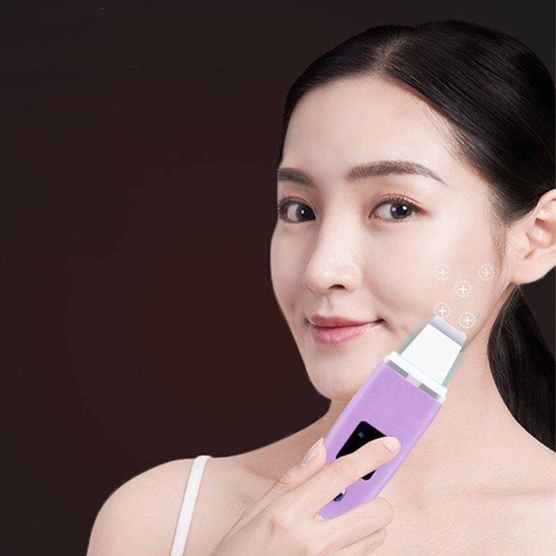 Skin Scrubber Face Spatula Positive Ion Vibration Blackhead Remover 4