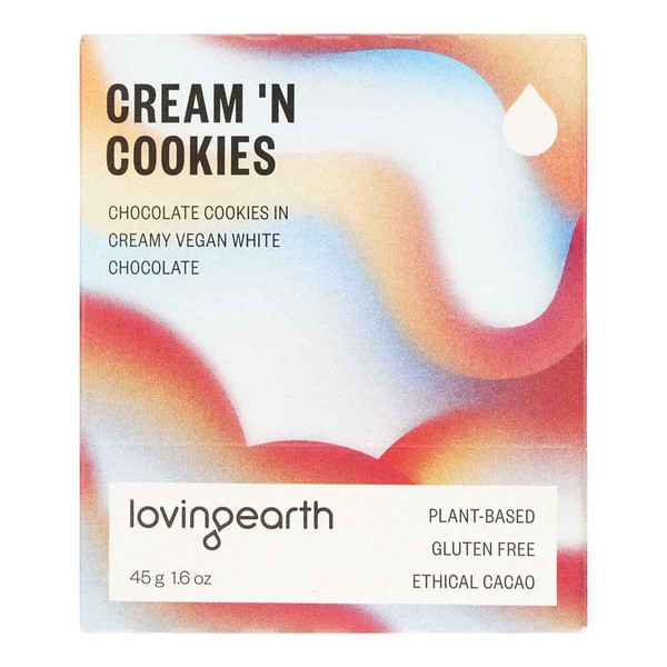 Loving Earth Cream 'N Cookies Chocolate - 45gm