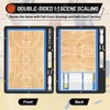 HIGHRAZON Dry Erase Basketball Clipboard for Coach, Premium Tactical Basketball
