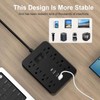 Surge Protector Power Bar - 8 Outlets 4 USB Charging