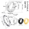 Gokei Hoop Earrings, 316L Surgical Stainless Steel, Hypoallergenic Metal, Simple,