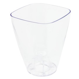 Diamond clear transparent orchid flowerpot Coubi planter made of plastic