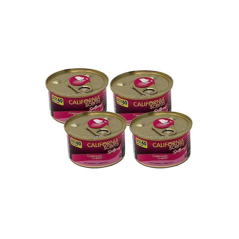 California Scents Air Freshener 4-Pack (Coronado Cherry)
