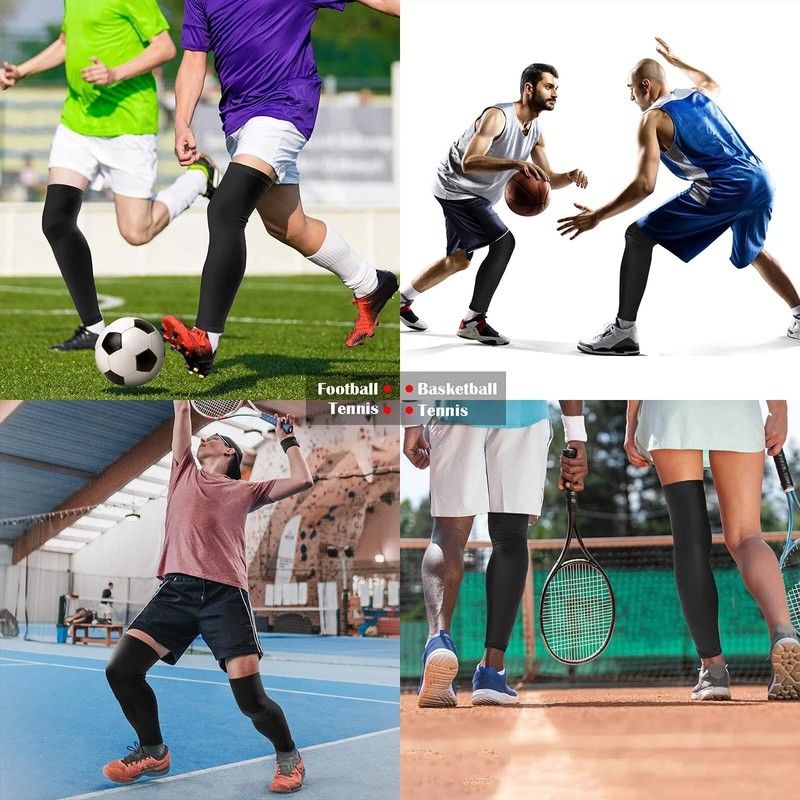 Skylety Leg Sleeves Compression Long Knee Sleeve UV Preserve for