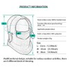 Christmas Printing Face Cover Balaclava Neck Gaiter Adjustable Face Scarf