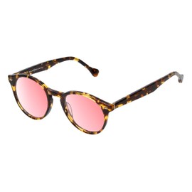 Calabria S07 Pink Tint FL-41 Reading Glasses +2.25 Amber Tortoise Havana Brown Women Blue Light Sensitive FL41 Readers