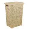 Superio Lace Laundry Hamper, Beige-1 Pack