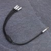 Stereo 3 in 1 Audio Splitter Cable, 3.5mm 1 Male