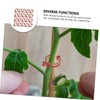 Mipcase 200Pcs Plastic Plant Support Clips Weatherproof Greenhouse Clips for