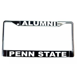 PENN STATE License Plate Frame, Polished Chrome, ALUMNI/PENN STATE 0378