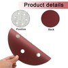 20 Pack 9 Inch 6 Hole 40 Grit Hook-and-Loop Sanding