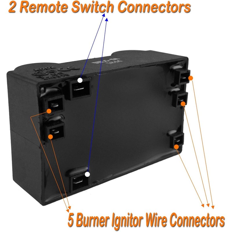 BBQ Future Universal 5 Spark Generator Push Button Switch Electric