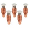 5Pcs Plasma Torch Electrode Copper High Temperature Resistance Accessories 220971