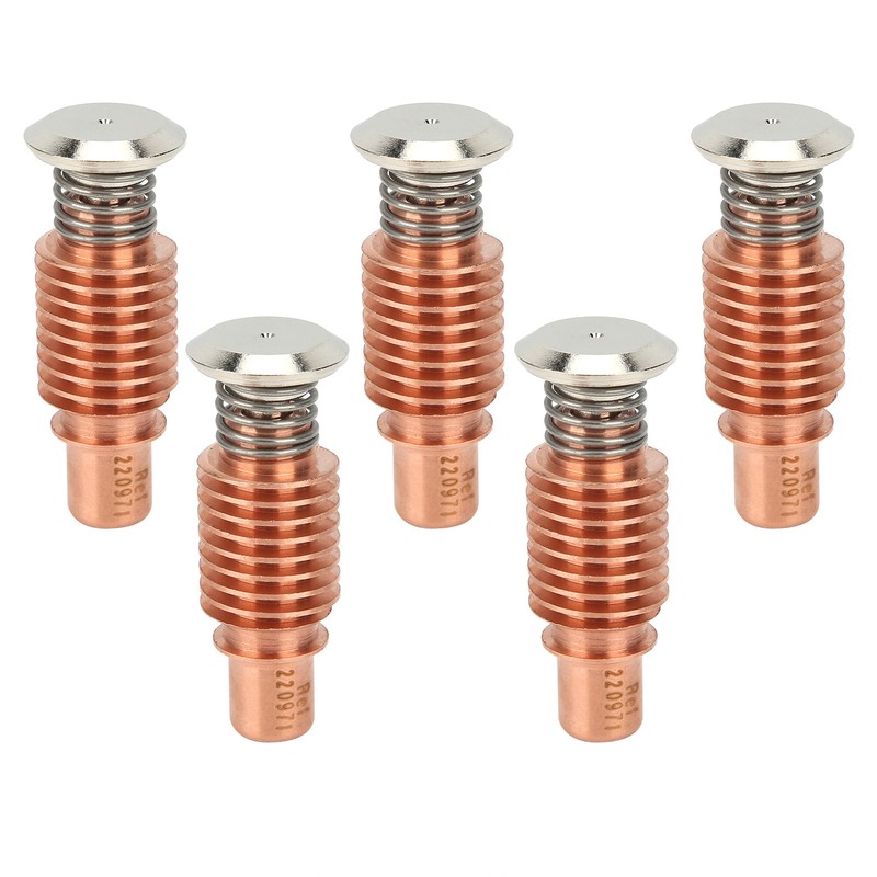 5Pcs Plasma Torch Electrode Copper High Temperature Resistance Accessories 220971