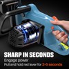 SENIX Electric Chainsaw, 18" Corded Chainsaw,15 Amp Chain Saw for
