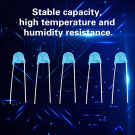 20Pcs High Voltage Monolithic 100PF Capacitor 15KV, 200 Pf Capacitor 100PF Capacitor 15KV Capacitor 15KV Ceramic Capacitors 221k 220PF 15KV 15000V Capacitor Kit for Electronic