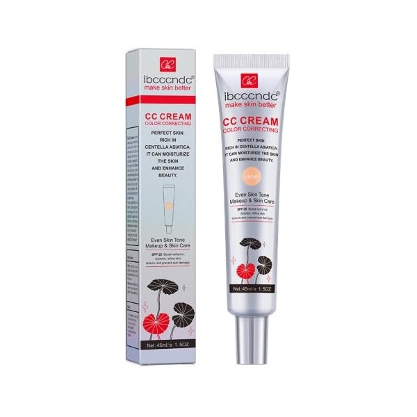 CC Cream with Centella Asiatica – Lightweight Skin Perfector Tinted