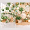48 PCS Mixed Artificial Eucalyptus Stems Bulk with Hemp Rope