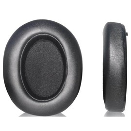 WH-XB910N Earpads Replacement Ear Pads Protein Leather Cushions Cover Repair Parts Compatible with Sony WH-XB910N Wireless Extra BASS Noise Canceling Over-Ear Headphones (Black)