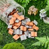 400Pcs Roof Tiles Building Set Miniature Tiles Mini Shingles Tile