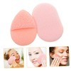 MERRYHAPY 2 Pack Gentle Facial Cleansing Puff for Face Makeup