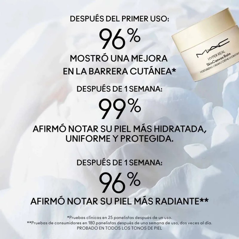 Hidratante facial MAC Hyper Real Skincanvas balm 15ml