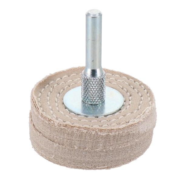 Sankyo Corporation H&H Cloth Buffing with Shaft (Round) 2.0 inches
