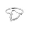 UNOde50 HEARTBEATS Bracelet, Sterling Silver-Plated, Rigid