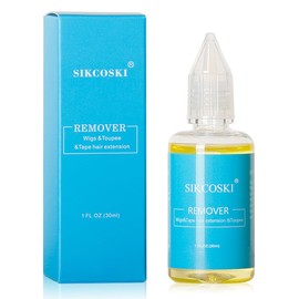 Tape in Extension Remover, Wig Glue Remover, Tape in Hair Extensions Adhesive Remover, Removes Hair Glue,Double Side Extension Tape, Fast Acting Remover for Tape in Hair Extensions