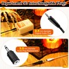 Meonum Black Power Adapter Compatible with Department 56 Village Collections,