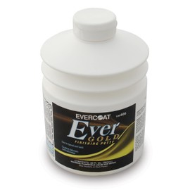 Evercoat EverGold Finishing Putty for Fiberglass, Aluminum, Steel, Sanded Body Filler & More - 30 Fl Oz
