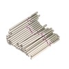 50Pcs Nail Drill Bits Emery Rotatable High Strength Replacement Nail