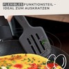 Fackelmann Statement Lift-Up Spatula - Slotted Turner with Ergonomic Handle