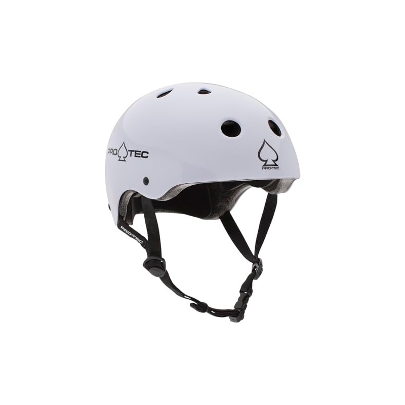 Pro Tec Classic Helmet Gloss White - Large