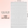 Chakir Turkish Linens 100% Cotton Premium Turkish Towels for Bathroom