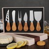 6 Pieces Cheese Knife Set,Cheese Knives Cheese Slicer Cheese Cutter