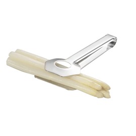 APS Tidlos asparagus tongs, total length: 24.5 cm, stainless steel, highly polished, shovel dimensions: 7 x 11 cm