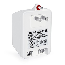 16.5 Volt Doorbell Transformer Compatible with Ring, for Nest, for Wyze, for Blink Video Doorbell,16.5Volt AC 20VA Plug in Transformer for Alarm Panels, Door Access Controls with PTC Fuse